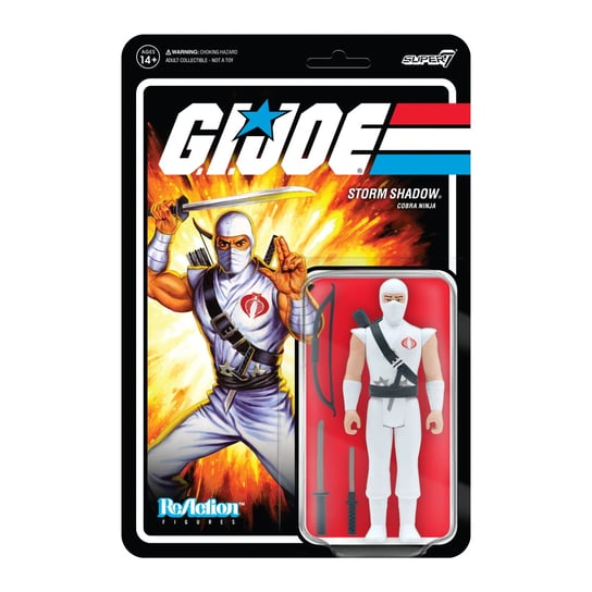 SUPER7 - GIJoe Wave 2 - Zabawkowy żołnierz Mistrza Gry, wielokolorowy Inna marka
