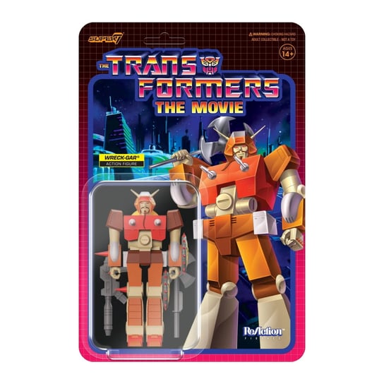 SUPER7 - Transformers ReAction Figurki Fala 6 Wrak-Gar (G1) Inna marka