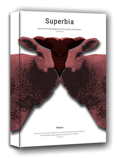 Superbia - obraz na płótnie 60x90 cm Galeria Plakatu