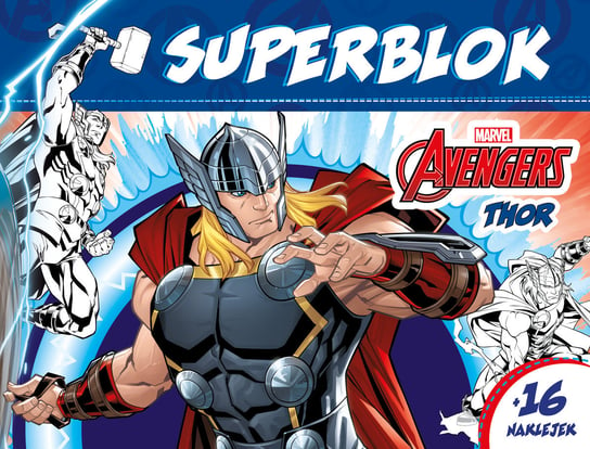 Superblok. Avenger Marvel. Thor Disney Opracowanie zbiorowe