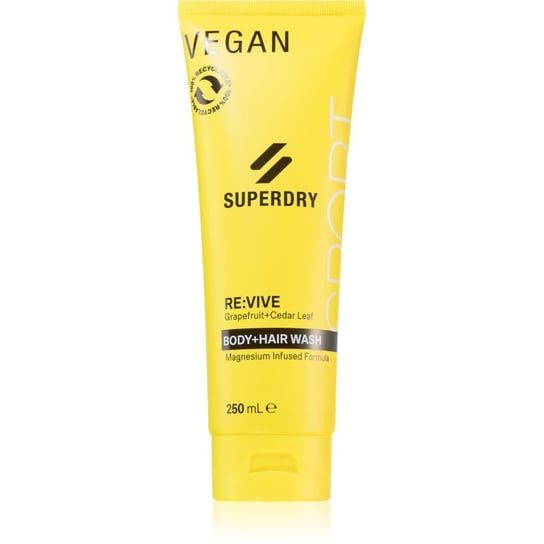 Superdry RE:vive żel pod prysznic do ciała i włosów dla mężczyzn 250 ml SuperDry