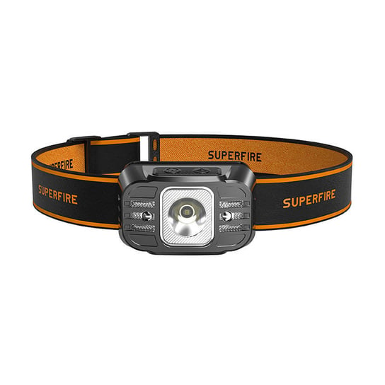 Superfire, Latarka czołowa HL75-X 220lm USB Superfire