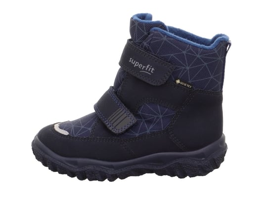 SUPERFIT Trzewiki zimowe chłopięce HUSKY granatowe (membrana GORE-TEX, ocieplenie) 29 Superfit