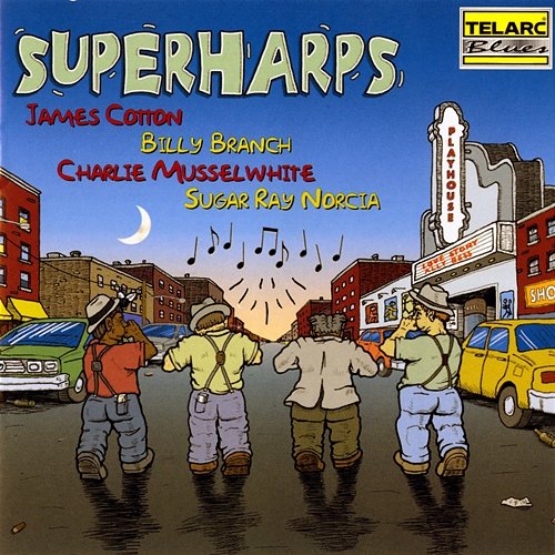 Superharps James Cotton, Billy Branch, Charlie Musselwhite, Sugar Ray Norcia