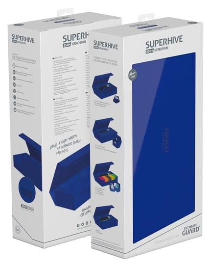Superhive 550+ XenoSkin Monocolor Blue Ultimate Guard Ultimate Guard