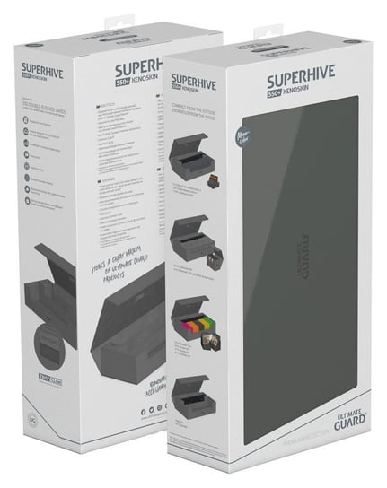 Superhive 550+ XenoSkin Monocolor Grey Ultimate Guard Ultimate Guard