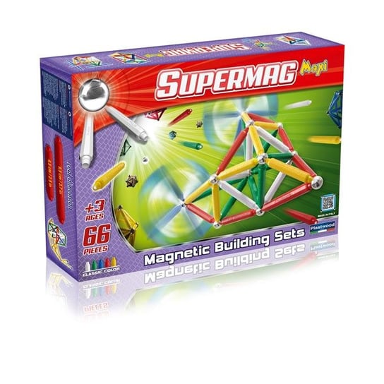 Supermag, klocki magnetyczne Maxi Classic Supermag