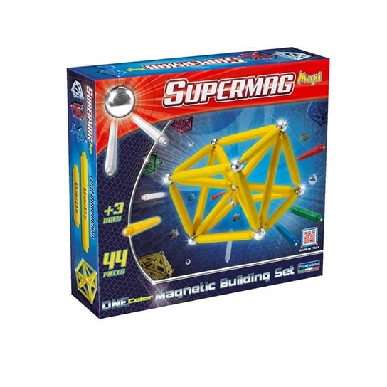 Supermag Maxi, klocki magnetyczne One Color Supermag