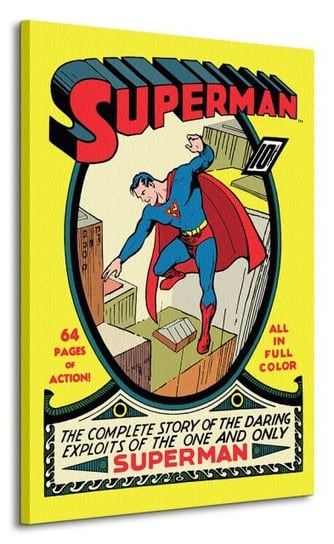 Superman No.1 - Obraz na płótnie DC COMICS