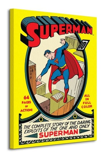 Superman No.1 - obraz na płótnie DC COMICS
