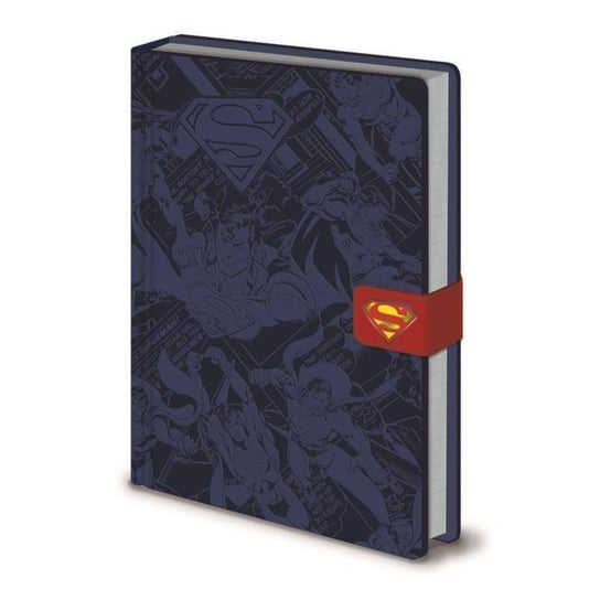 Superman - Notatnik / Notes A5 ze skóry ekologicznej SUPERMAN