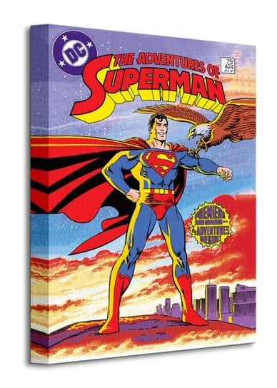 Superman Premiere Issue - obraz na płótnie DC COMICS