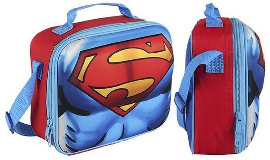 Superman Śniadaniówka Torba Termiczna Lunch Box 3D SUPERMAN