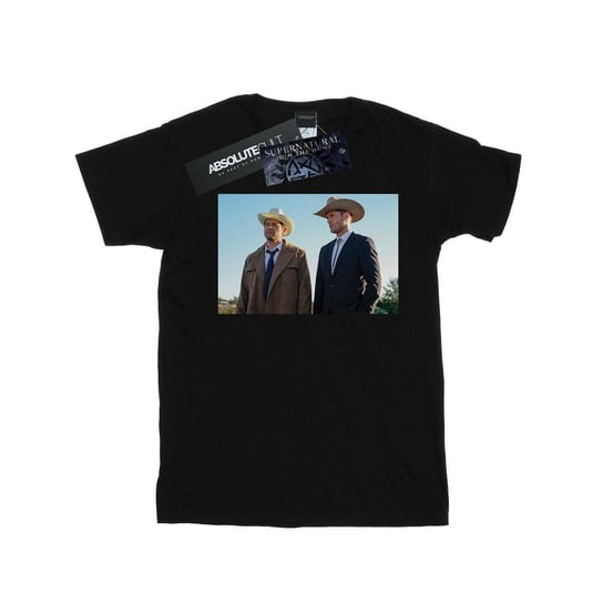 Supernatural Męska Koszulka Dla Chłopców Stetson (3XL / Czarny) Supernatural