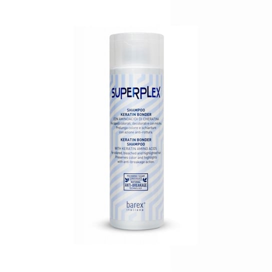 SUPERPLEX Keratin Bonder szampon wzmacniający do włosów blond 250ml SUPERPLEX