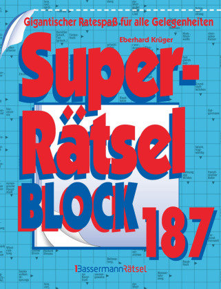 Superrätselblock 187 Bassermann