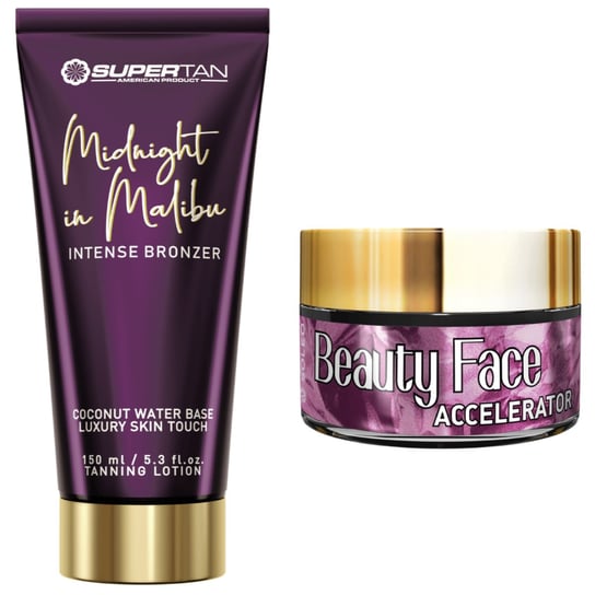 Supertan Midnight in Malibu Mocny Bronzer + Słoiczek Beauty Face Supertan