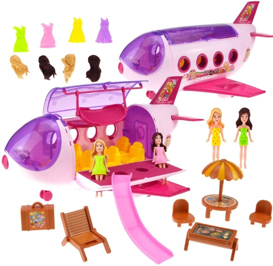 SuperZabaweczki, Samolot rozkładany dla lalek + akcesoria SuperZabaweczki