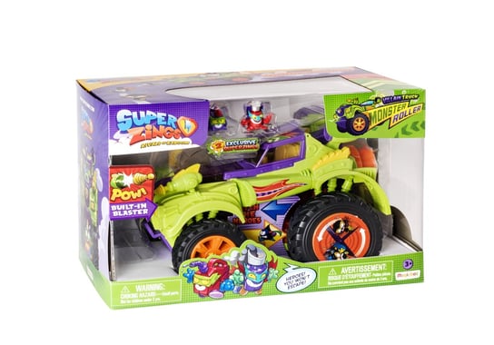 SuperZings S, pojazd Monster Roller Hydro Truck + 2 figurki SuperThings