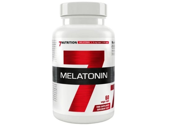 Suplement diety, 7Nutrition, Witaminy i minerały, Melatonin 5mg, 60 kaps. 7Nutrition
