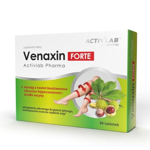 Suplement diety, Activlab Pharma, Venaxin Forte, 30 Tabletek Activlab