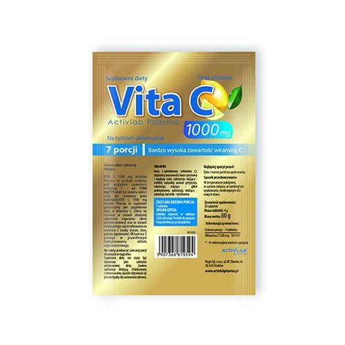 Suplement diety, ACTIVLAB PHARMA Vitamin C 1000mg Saszetka - 35g Activlab