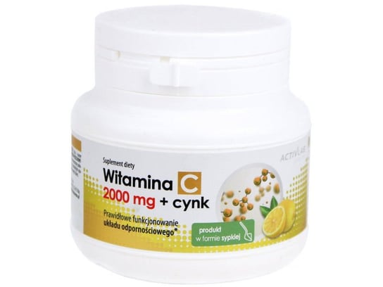 Suplement diety, Activlab, Witamina C 2000mg + Cynk, 150g Activlab