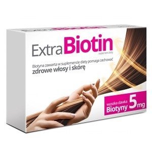 Suplement diety, Aflofarm, Extrabiotin, 30 tabletek Aflofarm