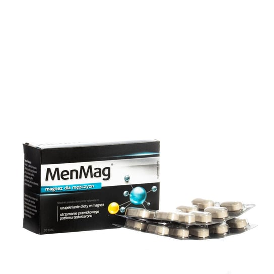 Suplement diety, Aflofarm, MenMag, 30 tabletek. Aflofarm