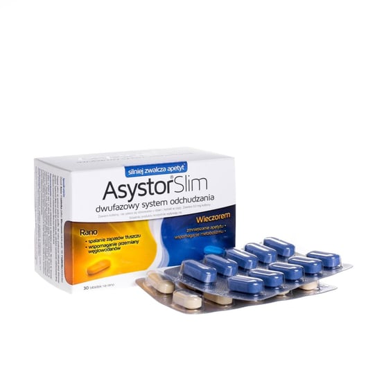 Suplement diety, Aflofarm, suplement diety Asystor Slim, 30 tabletek asystor slim