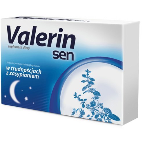 Suplement diety, Aflofarm, Valerin Sen, 20 tabletek Aflofarm