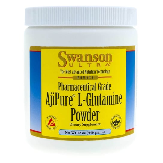Suplement diety AjiPure L-Glutamina w proszku SWANSON, 340 g Swanson