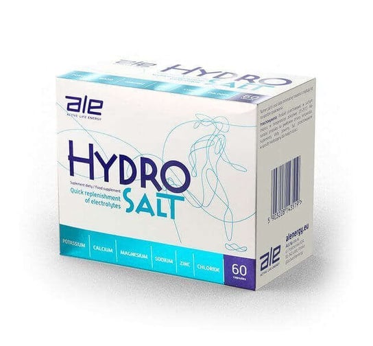 Suplement diety, ALE - HydroSalt - 60 kaps. ALE