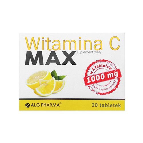 Suplement diety, Alg Pharma Witamina C Max - 30Tabs Alg Pharma