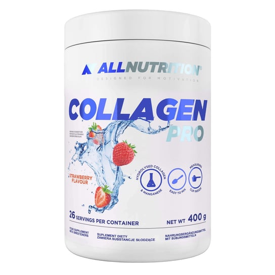 Suplement diety, Allnutrition Collagen Pro 400g Truskawka Allnutrition