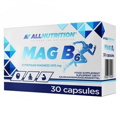 Suplement diety, Allnutrition - Mag B6 - 30 kaps Allnutrition