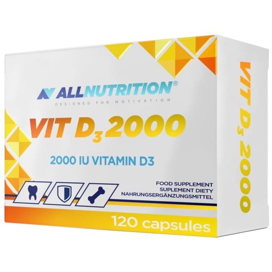 Suplement diety, Allnutrition Witamina D3 2000 120 k Allnutrition