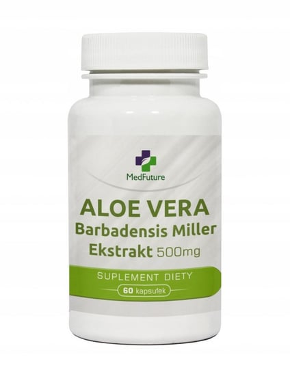 Suplement diety, Aloe Vera - Ekstrakt 500mg - 60kapsułek MedFuture