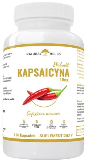 Suplement diety, AltoPharma, Kapsaicyna 10 mg, 120 kaps. Inna marka