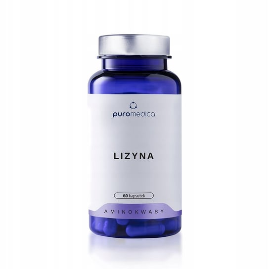 Suplement diety AMINOKWASY Lizyna, 60 kapsułek VEGAN Puromedica