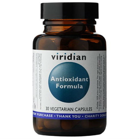 Suplement diety, Antyoksydanty Antioxidant Formula 30 kapsułek Viridian Viridian