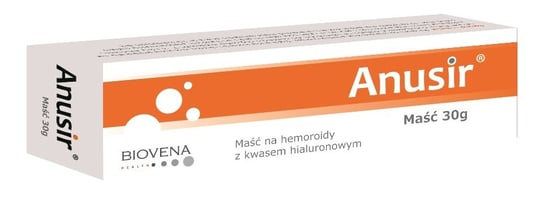 Suplement diety, Anusir, maść na hemoroidy, 30 g Anusir