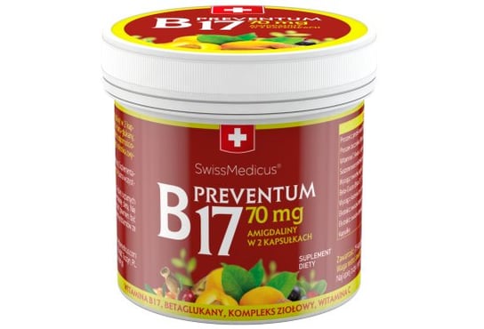 Suplement diety, B17 PREVENTUM 75 kaps. Herbamedicus