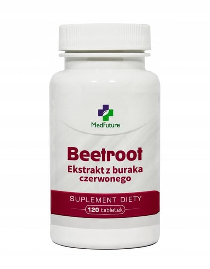 Suplement diety, Beetroot - ekstrakt z buraka czerwonego - 120 tabletek MedFuture