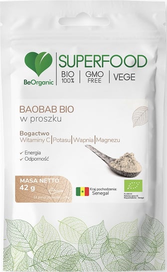 Suplement diety, Beorganic, Baobab Bio W Proszku 42G, Medicaline MedicaLine