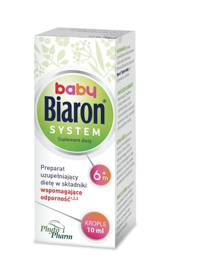 Suplement diety, Biaron System Baby, suplement diety, 10 ml Phytopharm