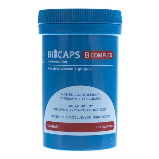 Suplement diety, Bicaps B-Complex FORMEDS, 120 kapsułek Formeds