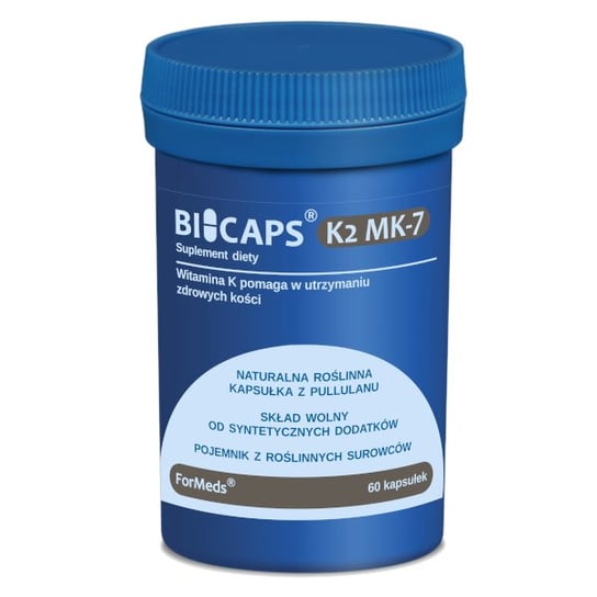 Suplement diety, BICAPS Witamina K2 MK-7 200mcg 60 kaps Formeds