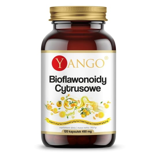 Suplement diety, Bioflawonoidy Cytrusowe - 120 kaps Yango Yango