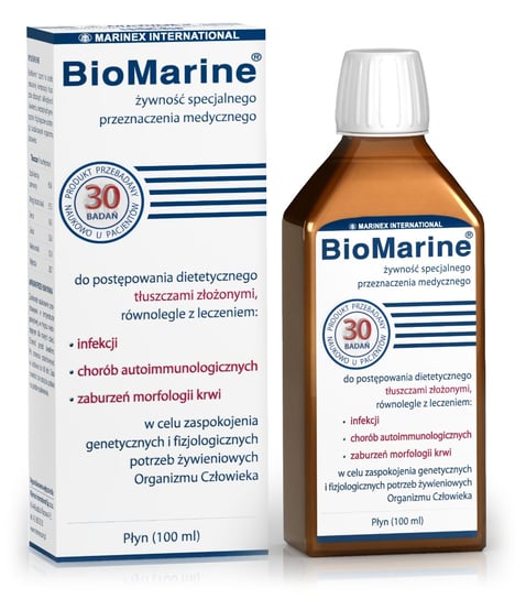 Suplement diety, BioMarine, płyn, 100 ml Marinex International Sp. z. o.o.